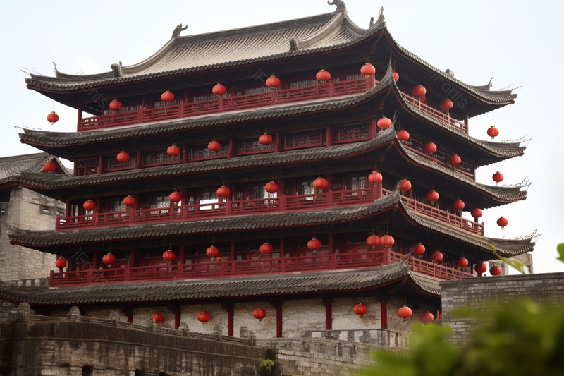 潮州地标建筑广济楼,高清,摄影图,摄影图片,图片大全,摄影图免费下载